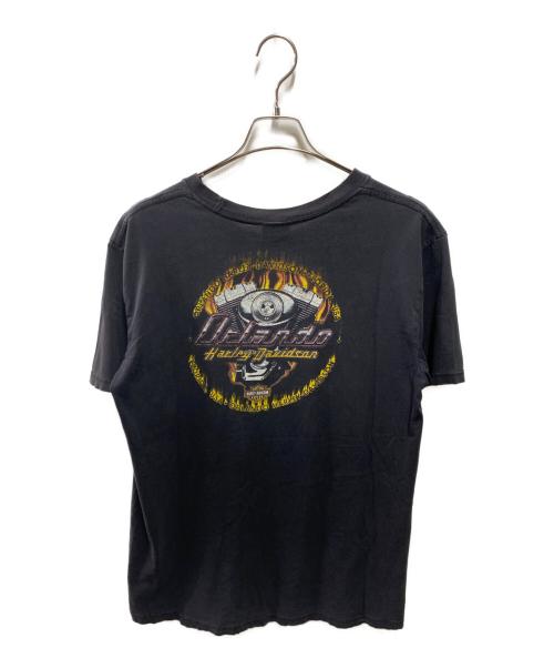 HARLEY-DAVIDSON（ハーレーダビッドソン）HARLEY-DAVIDSON (ハーレーダビッドソン) Tシャツ ブラック サイズ:Lの古着・服飾アイテム