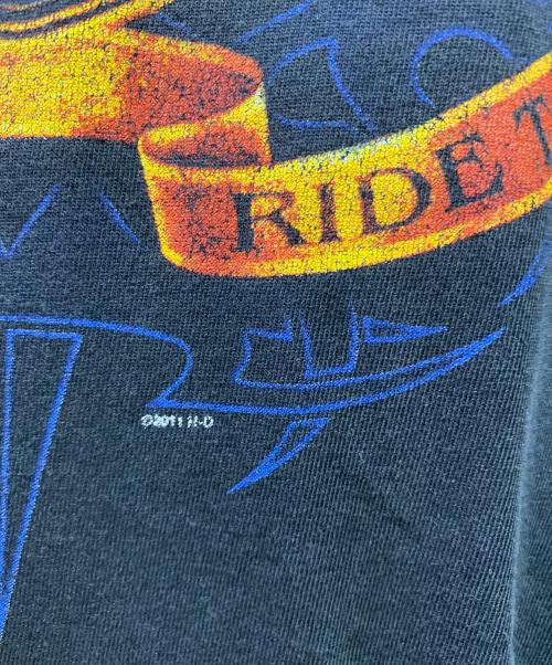HARLEY-DAVIDSON（ハーレーダビッドソン）HARLEY-DAVIDSON (ハーレーダビッドソン) Tシャツ ブラック サイズ:Lの古着・服飾アイテム