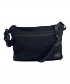 PORTERポーター）の古着「ハイブリッドサコッシュ」｜ブラック