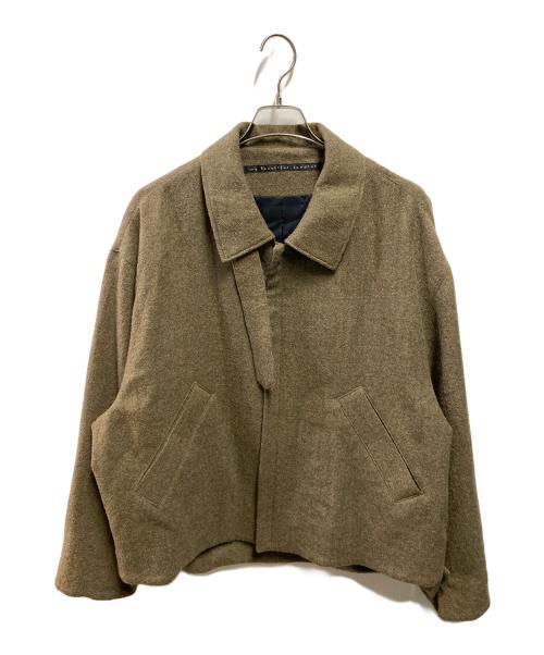 My Beautiful Landlet（マイビューティフルランドレット）My Beautiful Landlet (マイビューティフルランドレット) WOOL BLOUSON ブラウンの古着・服飾アイテム