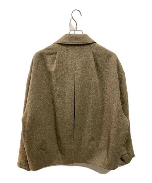 My Beautiful Landlet（マイビューティフルランドレット）My Beautiful Landlet (マイビューティフルランドレット) WOOL BLOUSON ブラウンの古着・服飾アイテム