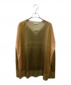 ETROエトロ）の古着「グラデーションラメニット」｜グリーン