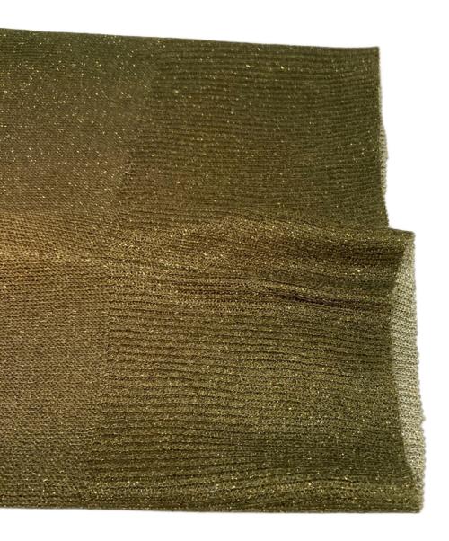 ETRO（エトロ）ETRO (エトロ) グラデーションラメニット グリーン サイズ:46の古着・服飾アイテム