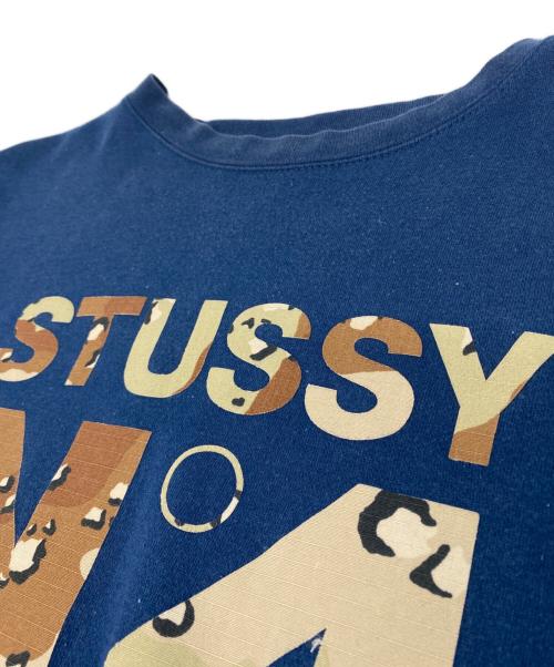 stussy（ステューシー）stussy (ステューシー) 00sロゴスウェット ネイビー サイズ:Ｌの古着・服飾アイテム