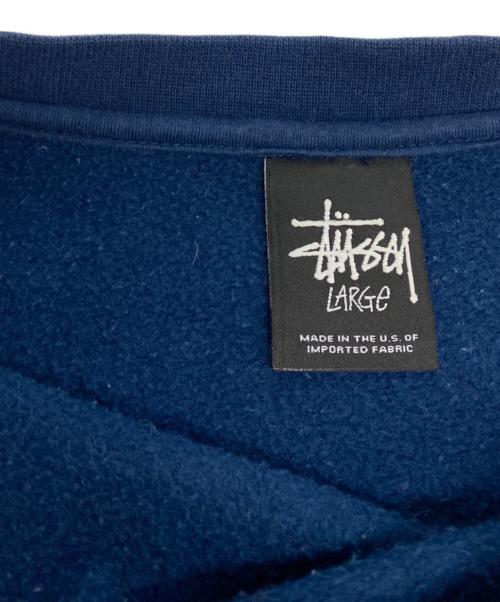 stussy（ステューシー）stussy (ステューシー) 00sロゴスウェット ネイビー サイズ:Ｌの古着・服飾アイテム