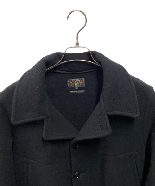 BEAMS PLUS（ビームスプラス）BEAMS PLUS (ビームスプラス) ヘビーメルトンハンティングコート ネイビー サイズ:Ｓの古着・服飾アイテム