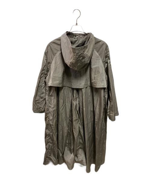 ATON（エイトン）ATON (エイトン) HAND DYE NYLON フーデッドコート グレー サイズ:01の古着・服飾アイテム
