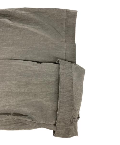 ATON（エイトン）ATON (エイトン) HAND DYE NYLON フーデッドコート グレー サイズ:01の古着・服飾アイテム