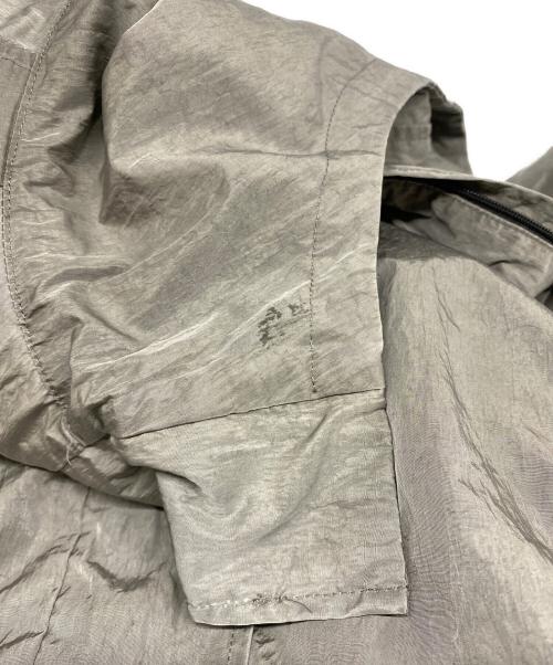 ATON（エイトン）ATON (エイトン) HAND DYE NYLON フーデッドコート グレー サイズ:01の古着・服飾アイテム