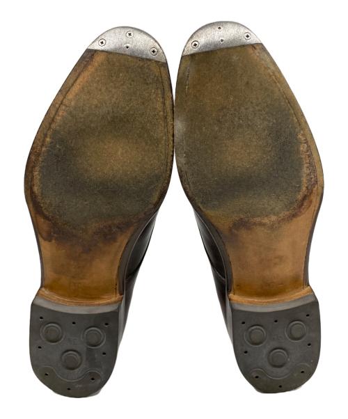 vass shoes（ヴァーシュ）vass shoes (ヴァーシュ) Double Monk ブラウン サイズ:40の古着・服飾アイテム