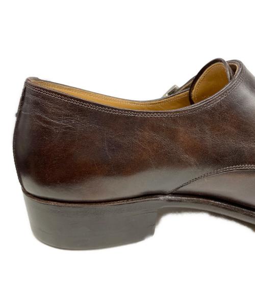vass shoes（ヴァーシュ）vass shoes (ヴァーシュ) Double Monk ブラウン サイズ:40の古着・服飾アイテム