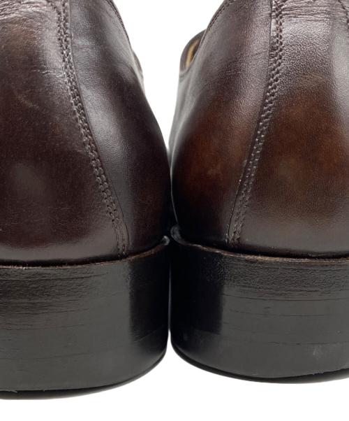 vass shoes（ヴァーシュ）vass shoes (ヴァーシュ) Double Monk ブラウン サイズ:40の古着・服飾アイテム