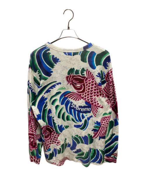 SUPREME（シュプリーム）SUPREME (シュプリーム) Waves L/S Top ホワイト サイズ:Ｍの古着・服飾アイテム