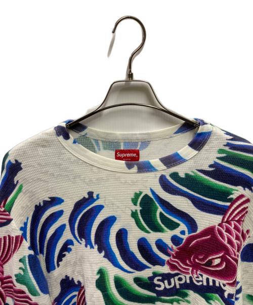 SUPREME（シュプリーム）SUPREME (シュプリーム) Waves L/S Top ホワイト サイズ:Ｍの古着・服飾アイテム