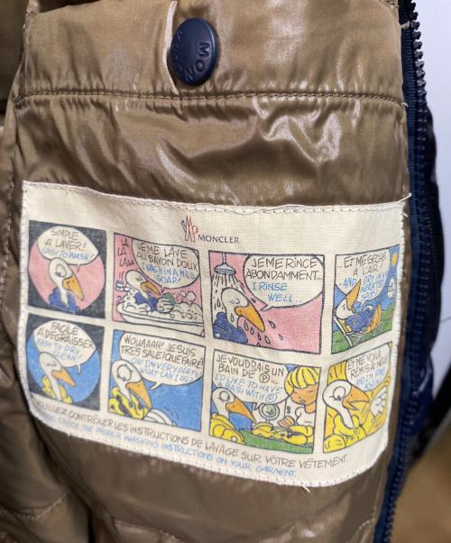 MONCLER（モンクレール）MONCLER (モンクレール) AUBURN ダウンジャケット ネイビー サイズ:1の古着・服飾アイテム