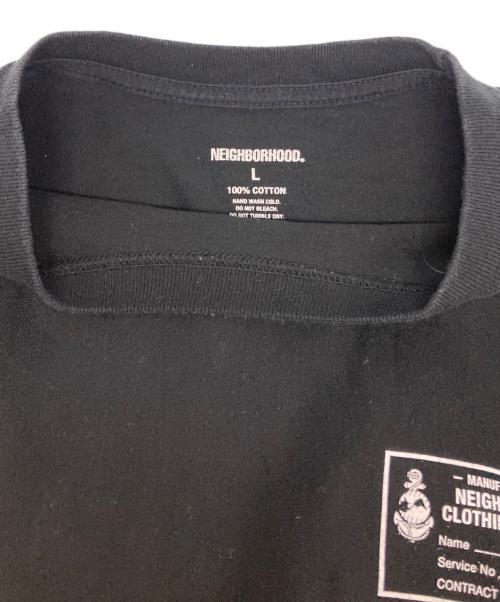 NEIGHBORHOOD（ネイバーフッド）NEIGHBORHOOD (ネイバーフッド) Tシャツ ブラック サイズ:Ｌの古着・服飾アイテム