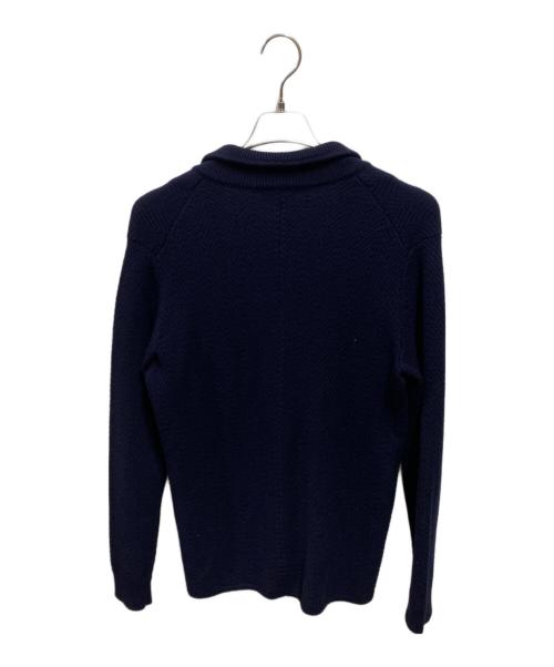 GRAN SASSO（グランサッソ）GRAN SASSO (グランサッソ) ニットジャケット ネイビー サイズ:46の古着・服飾アイテム