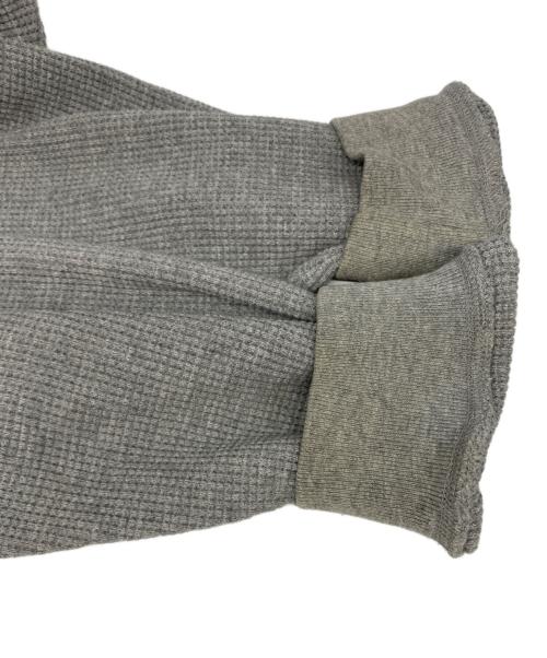 stussy（ステューシー）stussy (ステューシー) 00's サーマルパーカー グレー サイズ:Ｌの古着・服飾アイテム