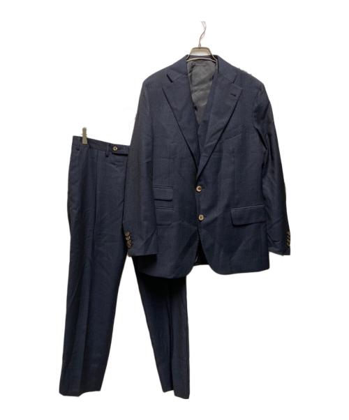 GABRIELE PASINI（ガブリエレパジーニ）GABRIELE PASINI (ガブリエレパジーニ) 3Pセットアップスーツ ネイビー サイズ:52の古着・服飾アイテム