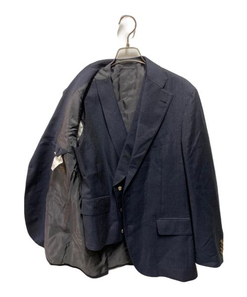 GABRIELE PASINI（ガブリエレパジーニ）GABRIELE PASINI (ガブリエレパジーニ) 3Pセットアップスーツ ネイビー サイズ:52の古着・服飾アイテム