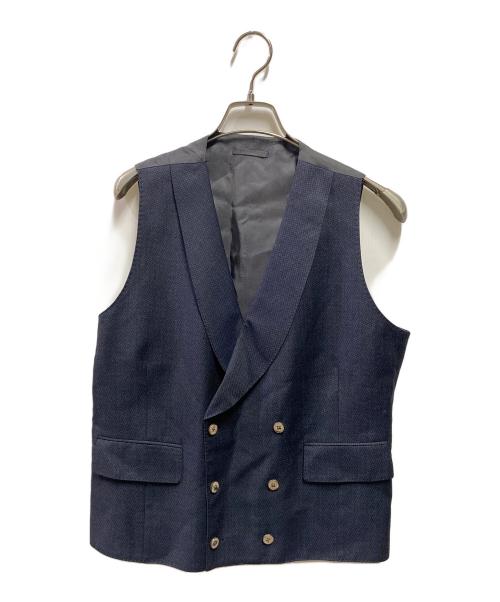 GABRIELE PASINI（ガブリエレパジーニ）GABRIELE PASINI (ガブリエレパジーニ) 3Pセットアップスーツ ネイビー サイズ:52の古着・服飾アイテム