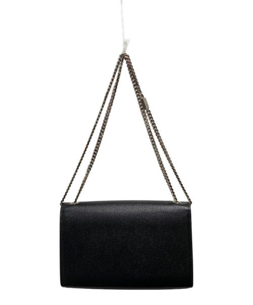 Saint Laurent Paris（サンローランパリ）Saint Laurent Paris (サンローランパリ) KATE MEDIUM チェーンショルダーバッグ ブラックの古着・服飾アイテム