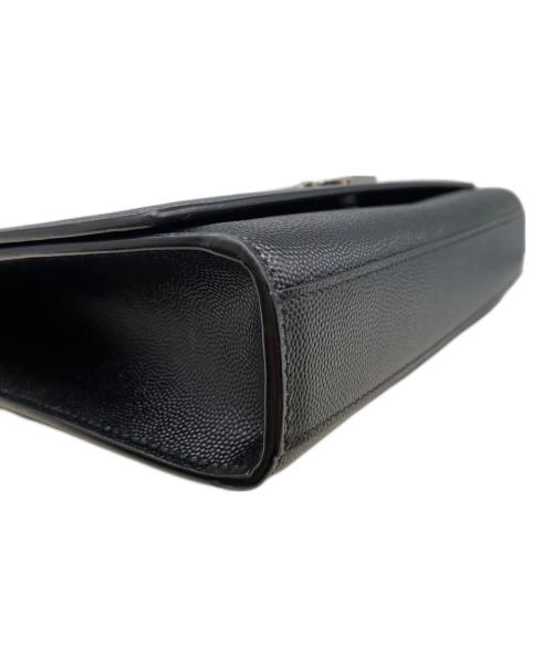 Saint Laurent Paris（サンローランパリ）Saint Laurent Paris (サンローランパリ) KATE MEDIUM チェーンショルダーバッグ ブラックの古着・服飾アイテム