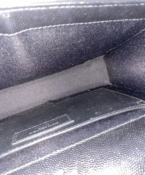 Saint Laurent Paris（サンローランパリ）Saint Laurent Paris (サンローランパリ) KATE MEDIUM チェーンショルダーバッグ ブラックの古着・服飾アイテム