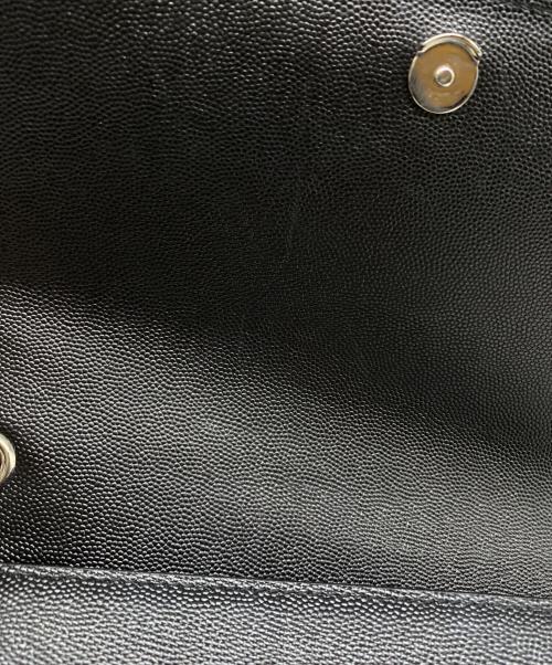 Saint Laurent Paris（サンローランパリ）Saint Laurent Paris (サンローランパリ) KATE MEDIUM チェーンショルダーバッグ ブラックの古着・服飾アイテム