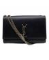 中古・古着 Saint Laurent Paris (サンローランパリ) KATE MEDIUM チェーンショルダーバッグ ブラック：148000円
