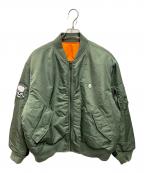 SUPREME×BOUNTY HUNTERシュプリーム×バウンティハンター）の古着「MA-1 Jacket」｜グリーン