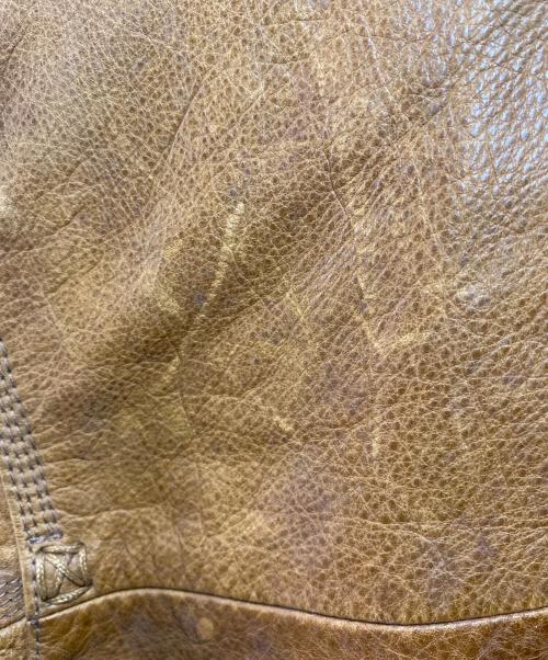 Timberland（ティンバーランド）Timberland (ティンバーランド) レザージャケット ブラウン サイズ:Ｍの古着・服飾アイテム