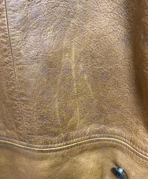 Timberland（ティンバーランド）Timberland (ティンバーランド) レザージャケット ブラウン サイズ:Ｍの古着・服飾アイテム