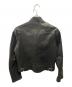 MACPHEE (マカフィー) ラムレザーライダースジャケット ブラック サイズ:ｓ：18000円