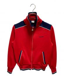 adidas（アディダス）の古着「70s デサント製トラックジャケット」｜レッド