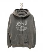 NEIGHBORHOODネイバーフッド）の古着「PIGMENT DYED SWEAT HOODIE LS」｜グレー