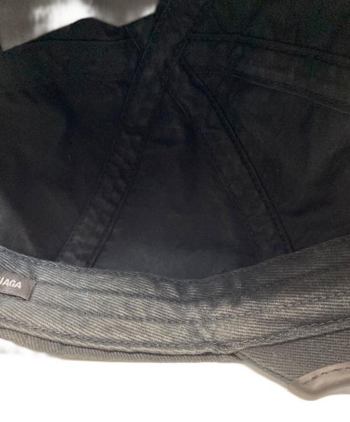 BALENCIAGA（バレンシアガ）BALENCIAGA (バレンシアガ) 3B SPORTS ICON CAP ブラックの古着・服飾アイテム