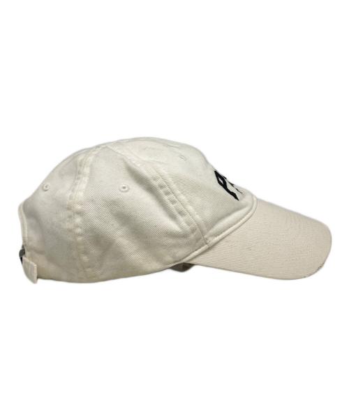 BALENCIAGA（バレンシアガ）BALENCIAGA (バレンシアガ) CITIES PARIS CAP ホワイトの古着・服飾アイテム