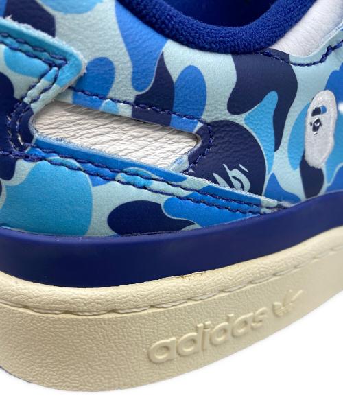 adidas（アディダス）adidas (アディダス) A BATHING APE (ア ベイシング エイプ) Forum 84 Low ブルー サイズ:29cmの古着・服飾アイテム