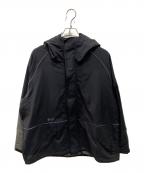 NEW BALANCEニューバランス）の古着「ODフーデットタスランジャケット」｜ブラック