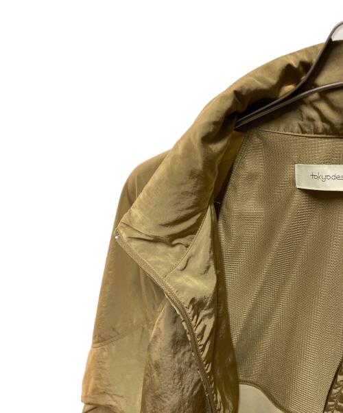 NEW BALANCE（ニューバランス）NEW BALANCE (ニューバランス) ナイロンジャケット ベージュ サイズ:1の古着・服飾アイテム