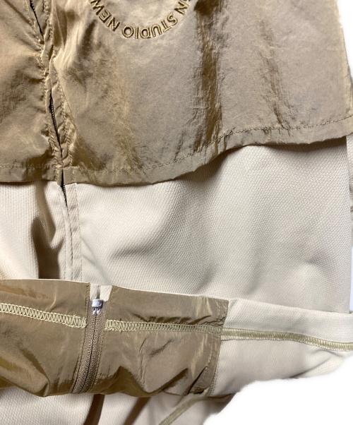 NEW BALANCE（ニューバランス）NEW BALANCE (ニューバランス) ナイロンジャケット ベージュ サイズ:1の古着・服飾アイテム