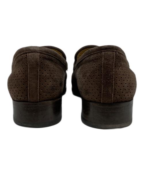 GUCCI（グッチ）GUCCI (グッチ) ホースビットローファー ブラウン サイズ:36の古着・服飾アイテム