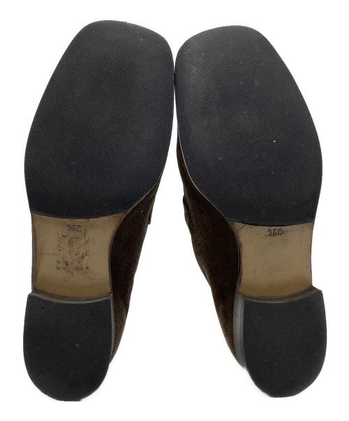 GUCCI（グッチ）GUCCI (グッチ) ホースビットローファー ブラウン サイズ:36の古着・服飾アイテム