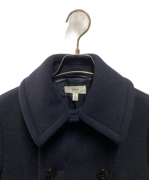 HYKE（ハイク）HYKE (ハイク) ロングPコート ブラック サイズ:1の古着・服飾アイテム