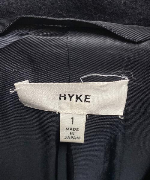 HYKE（ハイク）HYKE (ハイク) ロングPコート ブラック サイズ:1の古着・服飾アイテム