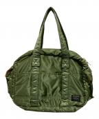 PORTERポーター）の古着「タンカー ダッフルバッグ(L)」｜セージグリーン