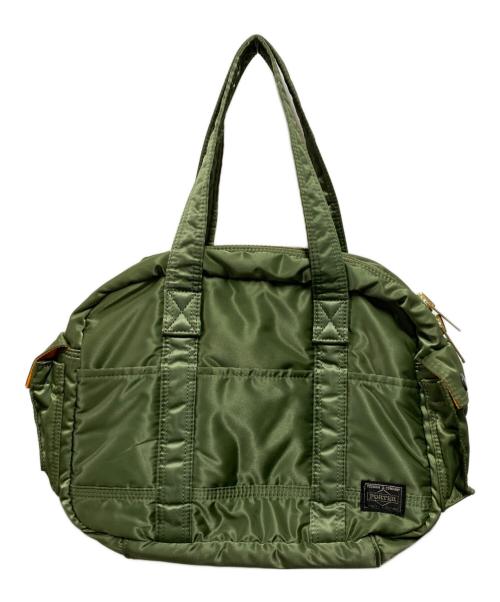 PORTER（ポーター）PORTER (ポーター) タンカー ダッフルバッグ(L) セージグリーンの古着・服飾アイテム