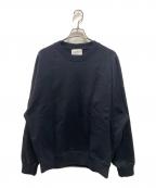 AMI Alexandre Mattiussiアミアレクサンドルマテュッシ）の古着「クルーネックスウェット」｜ブラック