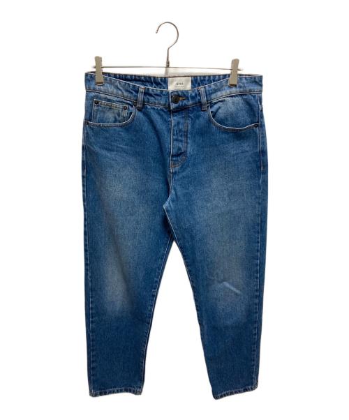 AMI Alexandre Mattiussi（アミアレクサンドルマテュッシ）AMI Alexandre Mattiussi (アミアレクサンドルマテュッシ) テーパードフィット デニム インディゴ サイズ:32の古着・服飾アイテム